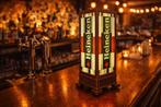 Heineken glas in lood look barlamp, Ophalen of Verzenden, Nieuw, Lichtbak of (neon) lamp