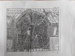 1 / stadsplattegrond van Haerlem - Haarlem Gravure uit 1697, Ophalen of Verzenden