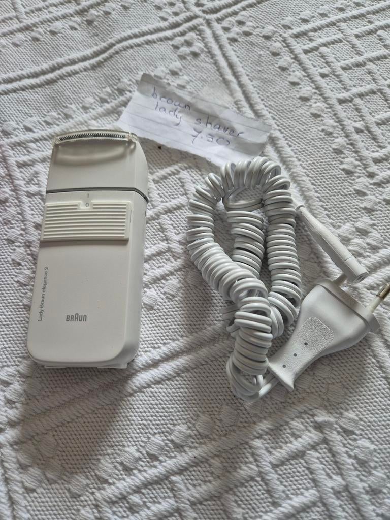 braun lady shaver, Ophalen of Verzenden, Scheren en Epileren