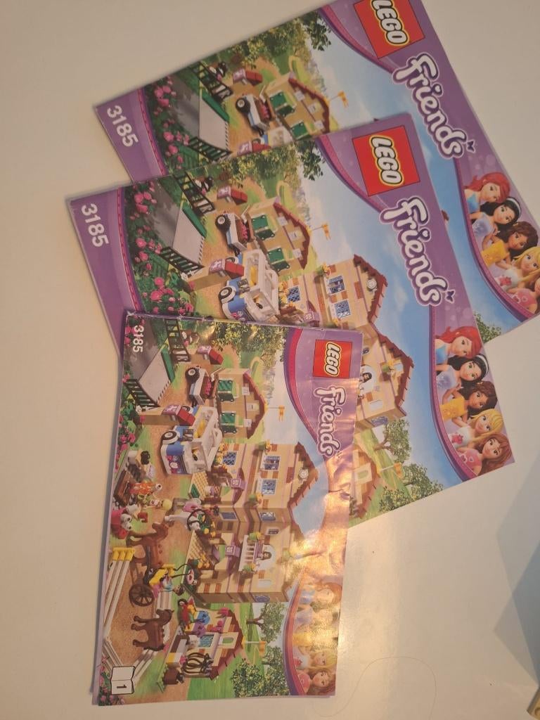 Lego Friends 3185, 3186 en 3188, Kinderen en Baby's, Speelgoed | Duplo en Lego, Ophalen of Verzenden, Gebruikt, Complete set, Lego