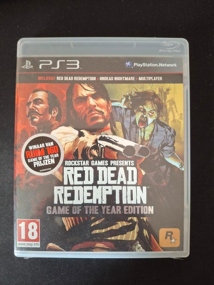 Red Dead Redemption GOTY PS3 met map, Spelcomputers en Games, Games | Sony PlayStation 3, Ophalen of Verzenden