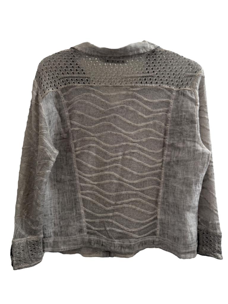 Elisa Cavaletti blouse L, Ophalen of Verzenden, Zo goed als nieuw, Grijs