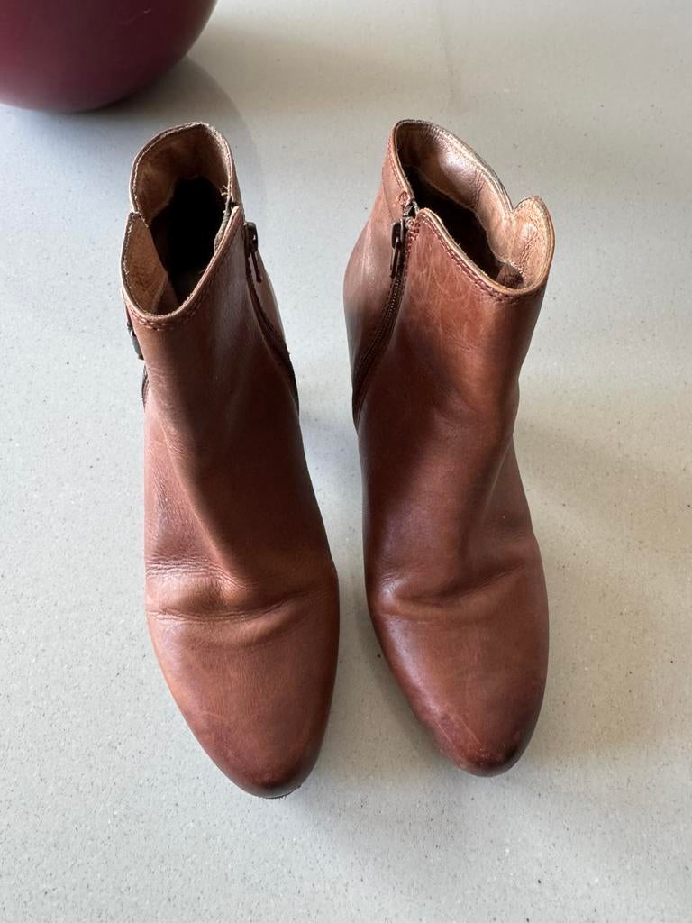 Enkellaarsjes maat 42 van No stress, Bruin, Lage of Enkellaarzen, Ophalen of Verzenden, Gedragen