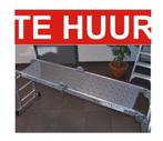 Te huur: Vouwladder 4x3 treden inclusief steiger huren lenen, Ophalen, Trap, Opvouwbaar of Inschuifbaar, 2 tot 4 meter