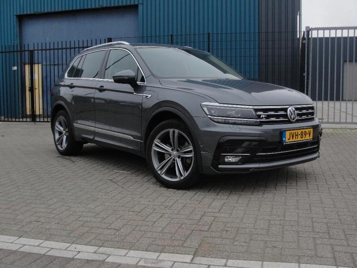 VW Tiguan 2.0 TSI /190pk 4Motion /DSG -7 /2019 / TREKHAAK, Auto's, Volkswagen, Bedrijf, Tiguan, 4x4, ABS, Achteruitrijcamera, Adaptieve lichten