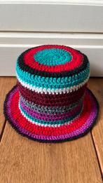 Gehaakt van restjes hoedenplankhoedje toiletrolhoedje, Ophalen of Verzenden, Nieuw