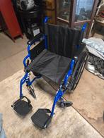 Rolstoel – lichtgewicht en opvouwbaar, Ophalen, Inklapbaar, Zo goed als nieuw, Duwrolstoel