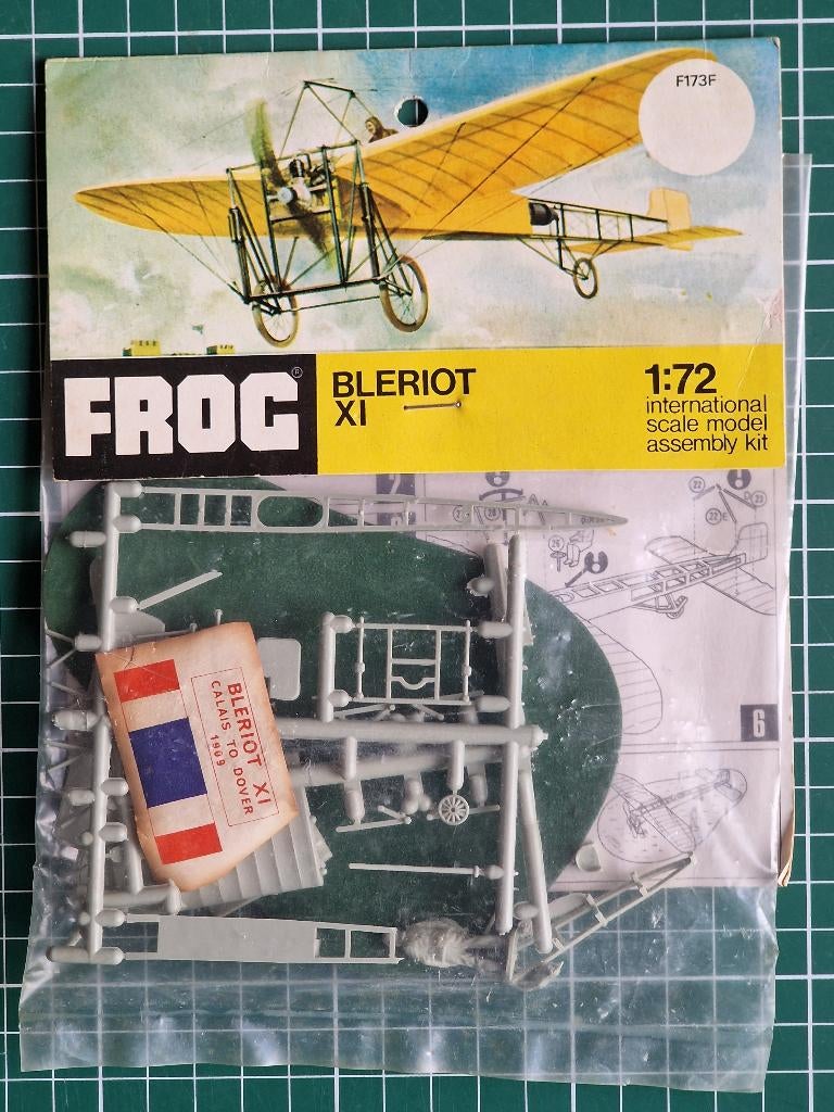 Bleriot XI Frog headercard edition 1/72, Overige merken, 1:72 tot 1:144, Nieuw, Ophalen of Verzenden