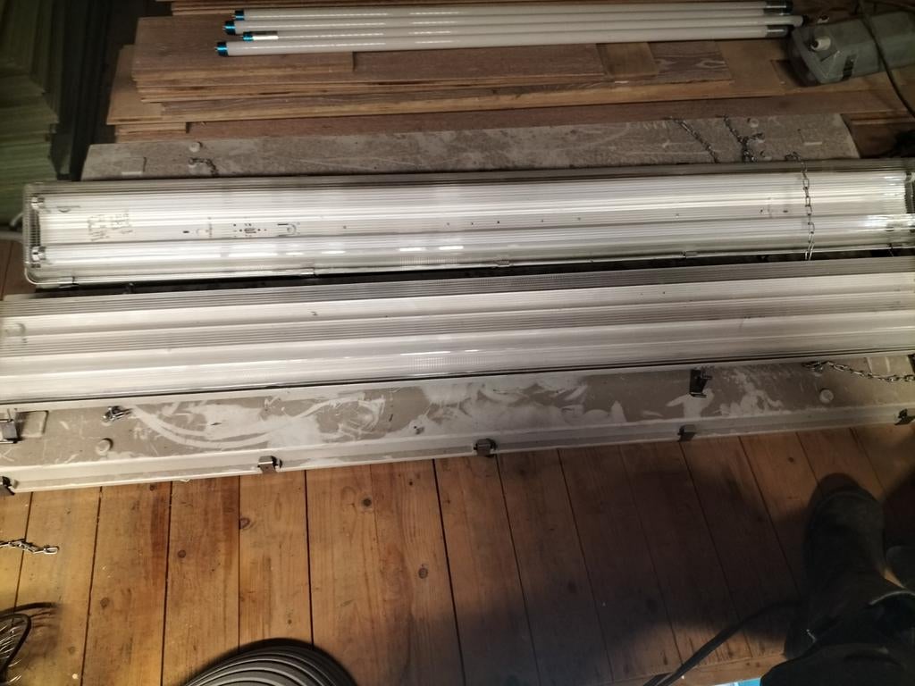 6x tl bak  2x58w, Doe-het-zelf en Verbouw, Bouwverlichting, Ophalen, Minder dan 50 watt