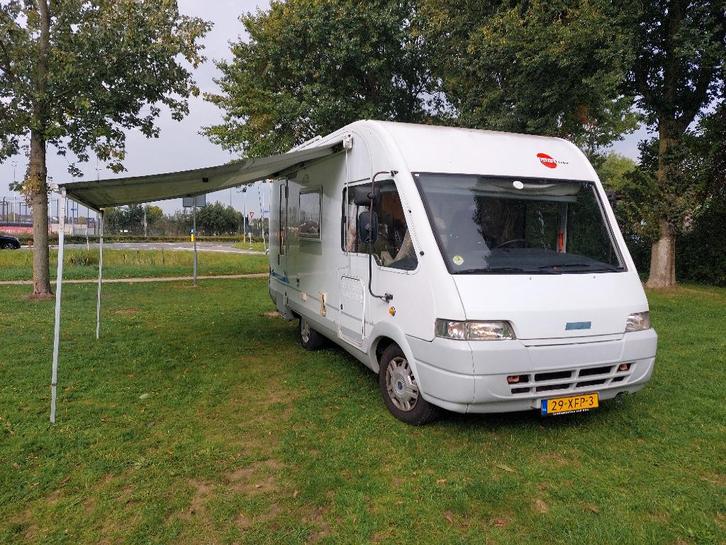 camper Burstner 532i, Caravans en Kamperen, Campers, Particulier, tot en met 4, Integraal, Bürstner, Fiat, Diesel, Handgeschakeld