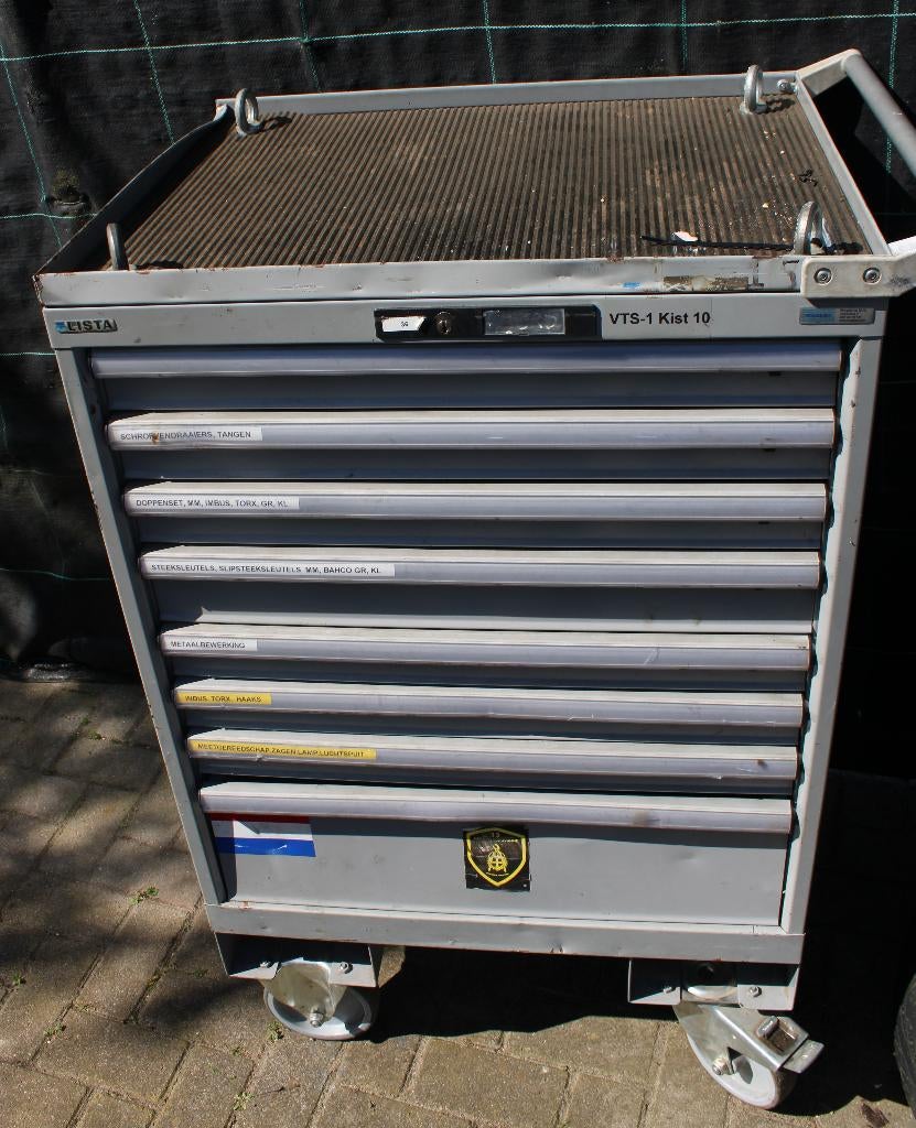 Lista gereedschapskar/gereedschapswagen, Auto diversen, Autogereedschap, Ophalen, Gebruikt