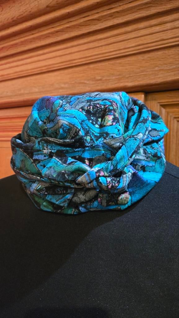 Chemo knoop muts alopecia haarverlies muts handgemaakt, Kleding | Dames, Mutsen, Sjaals en Handschoenen, Verzenden, Nieuw, Muts