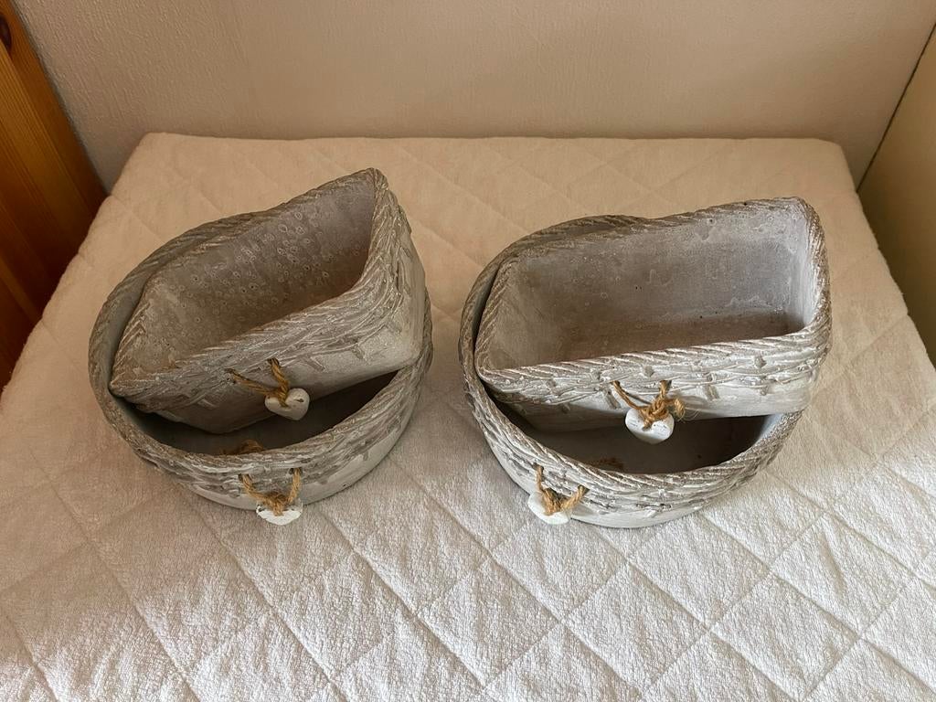 Bloembakjes voor buiten, nieuw, Ophalen, Rond, Nieuw, Minder dan 40 cm