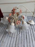 Brocante Franse hanglamp/ kroonluchter., Ophalen of Verzenden