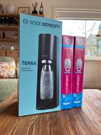 SodaStream Terra - Zo goed als nieuw met 3 cilinders, Ophalen of Verzenden, Zo goed als nieuw