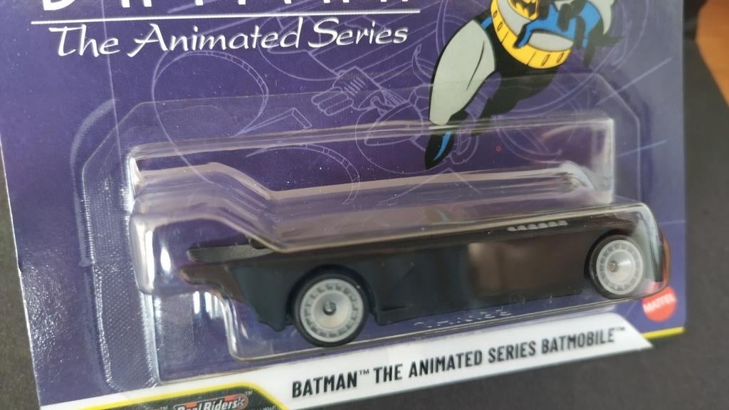 Batman Batmobile Animated Series 1:64 Hotwheels Pol, Auto, Verzenden, Nieuw, 1186MJ 1 NL