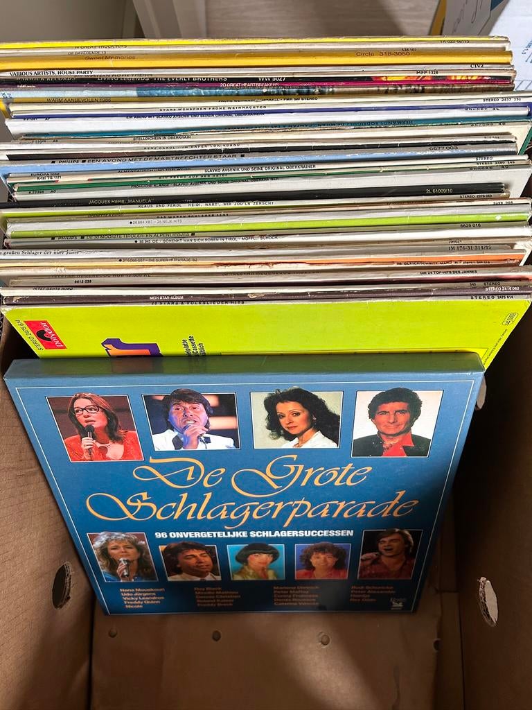 Lp’s voornamelijk Nederlands en Duitstalige muziek., Ophalen, Zo goed als nieuw, 12 inch, Nederlandstalig