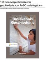 150 oefenvragen pabo toelatingstoets geschiedenis, Boeken, Ophalen of Verzenden, Alpha, Nieuw, HBO