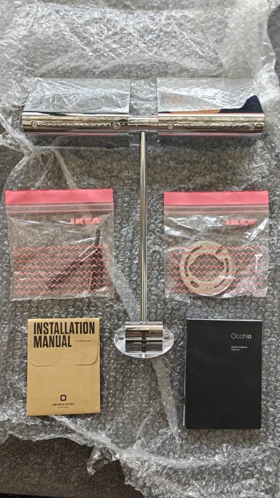 2x Occhio wandlamp – Axel Meise – Parete Soffitto Doppio, Huis en Inrichting, Lampen | Wandlampen, Ophalen of Verzenden, Zo goed als nieuw