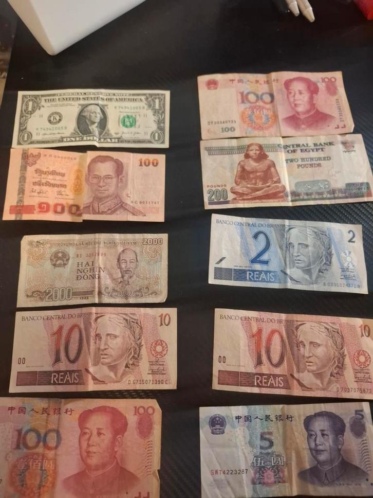 Buitenlands geld: biljetten uit diverse landen, Postzegels en Munten, Bankbiljetten | Afrika, Los biljet, Overige landen, Ophalen of Verzenden
