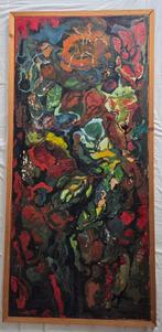 Bloemen. Fantasie. Groot. Olieverf op doek., Ophalen