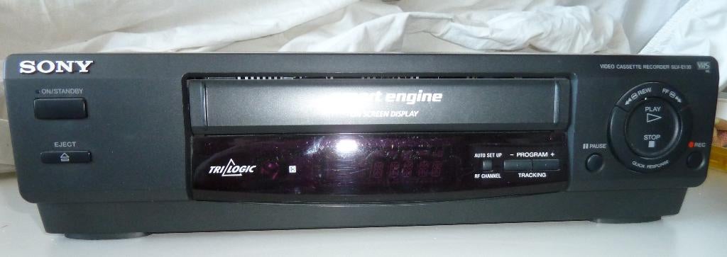 Prima Sony videorecorder VHS SLV-E130, werkt perfect, Ophalen of Verzenden, Zo goed als nieuw, VHS-speler of -recorder