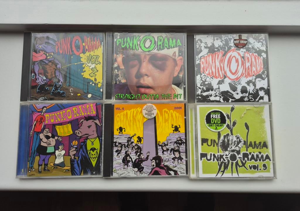Punk-O-Rama CD Collectie - Diverse Volumes, Ophalen of Verzenden, Gebruikt, Poprock