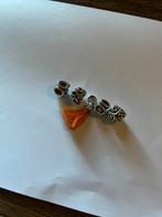 Pandora oranje setje, Ophalen of Verzenden, Zo goed als nieuw, Zilver, Pandora