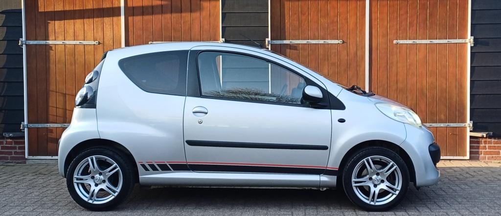 Citroën C1 1.0-12V Ambiance, Bluetooth, Airco, Elektrische, Auto's, Stof, Gebruikt, 765 kg, 4 stoelen