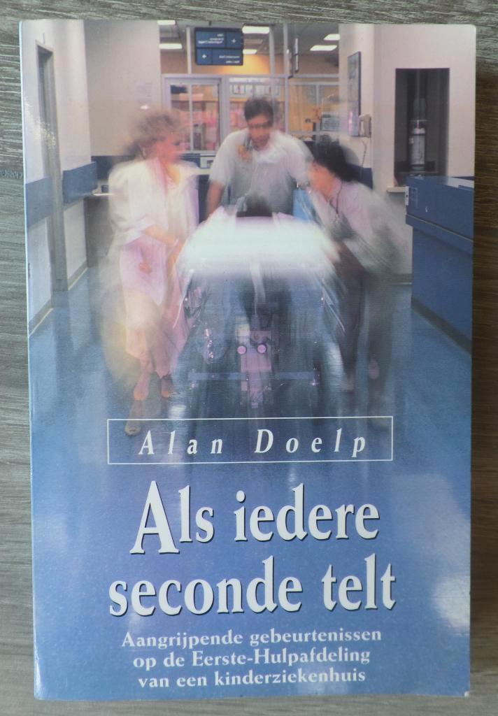 Als iedere seconde telt Alan Doelp, Boeken, Romans, Zo goed als nieuw, Amerika, Ophalen of Verzenden