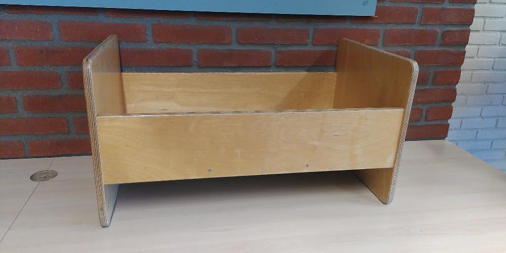 houten poppenbed, Ophalen, Gebruikt, Babypop