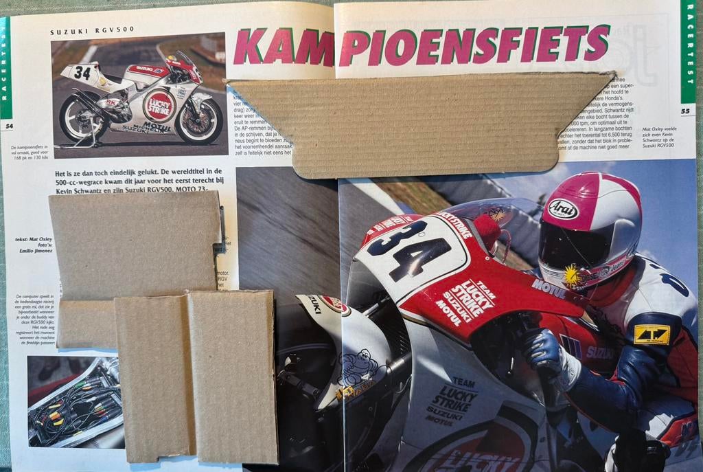 Test 1994 Suzuki RGV500, Verzenden, Zo goed als nieuw, Motoren