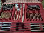 Art Deco Solingen Bestekset/bestek cassette Verguld 70-delig, Ophalen of Verzenden