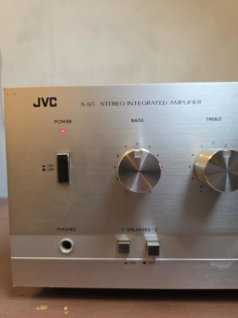JVC A-S5 Stereo Integrated Amplifier 1979, Audio, Tv en Foto, Versterkers en Receivers, JVC, Ophalen of Verzenden, Zo goed als nieuw