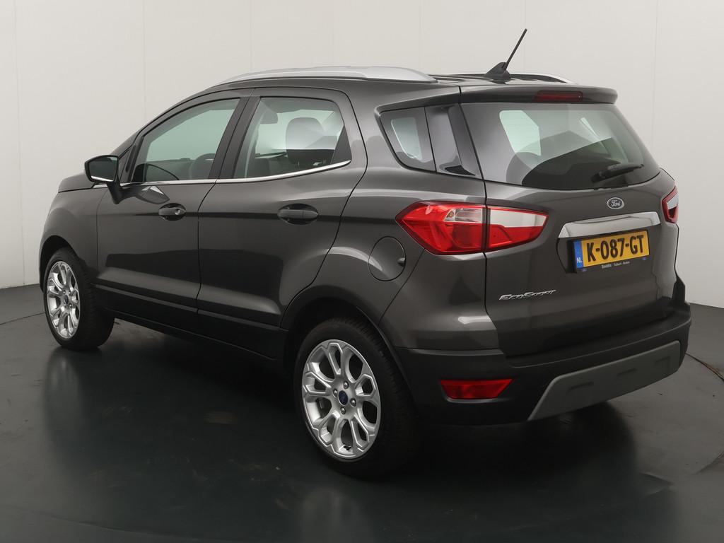 Ford EcoSport 125PK EcoBoost Titanium | Camera | B&O | Winte, 1272 kg, Gebruikt, Ecosport, Leder en Stof