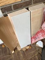 Witte wandtegels 20x60 cm - 14 stuks, Doe-het-zelf en Verbouw, Ophalen, 60 cm of meer, Nieuw, Minder dan 5 m²