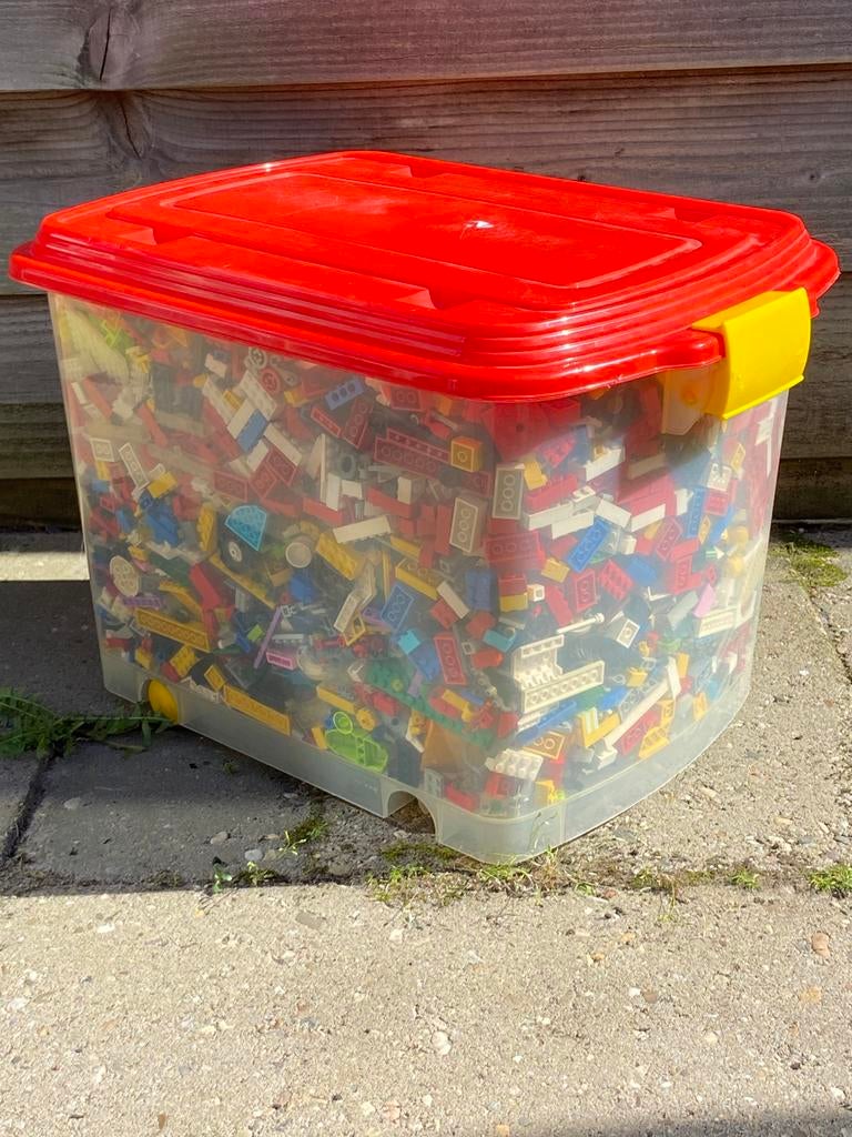 LEGO bak, Ophalen, Gebruikt, Lego
