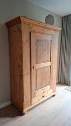 Oude Grenen Kast met Karakter (lees levenservaring), Ophalen, Gebruikt, 100 tot 150 cm, Antiek, Landelijk, Oud Grenen