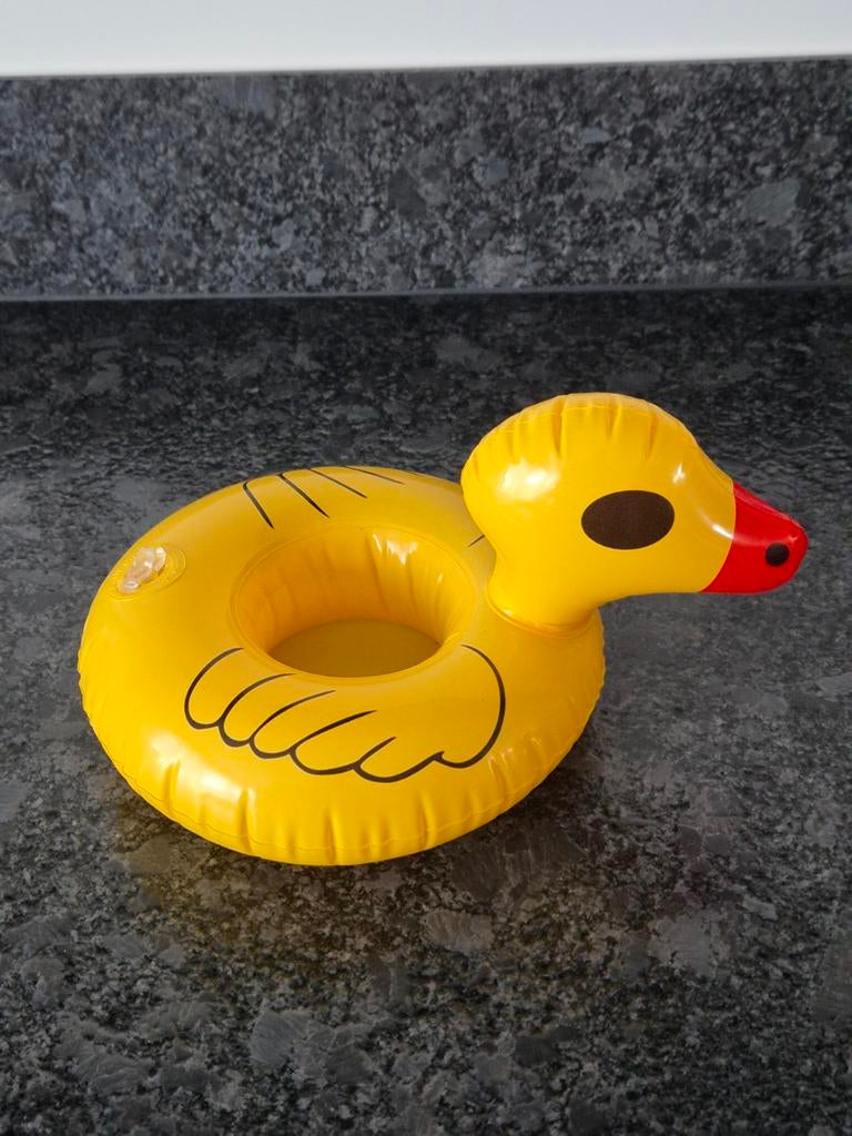 Opblaaseendje voor een glas, Ophalen of Verzenden