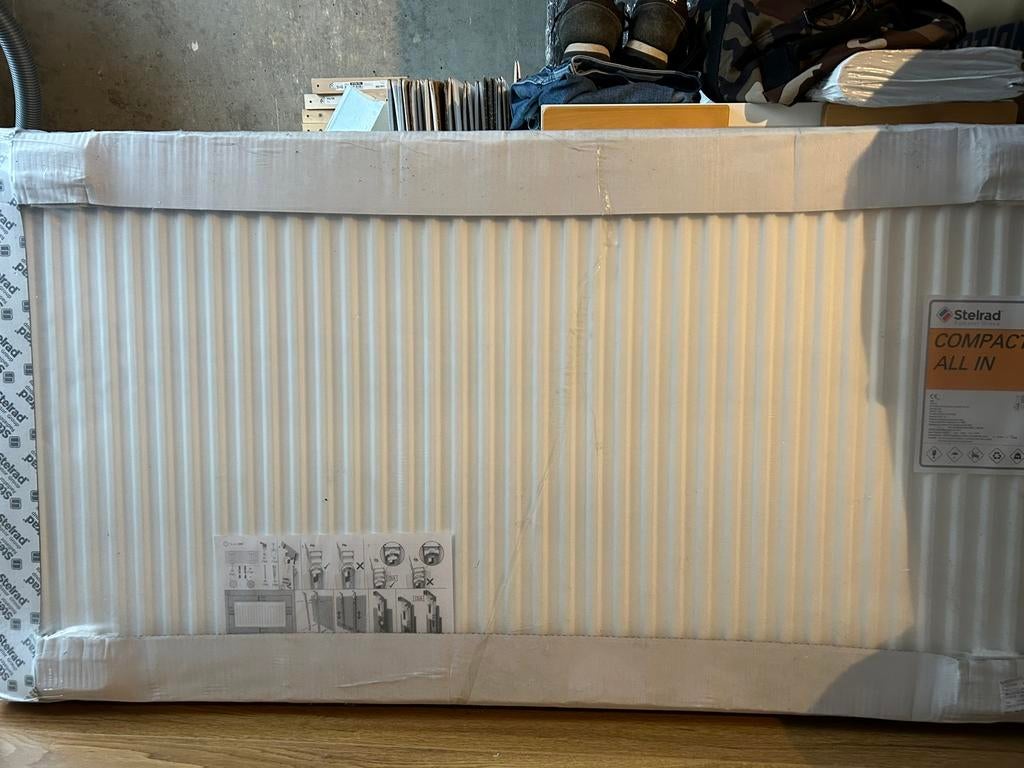 Nieuwe dubbele radiator 70x140 Stelrad, Ophalen, 30 tot 80 cm, Radiator, Nieuw