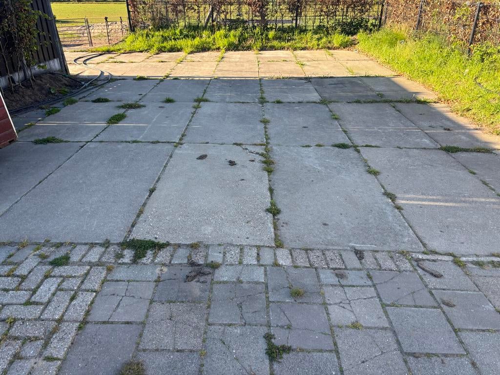 Stelconplaten Stelcon platen (Precon) - 2x1 meter., Ophalen, Gebruikt, Overige typen, 10 m² of meer