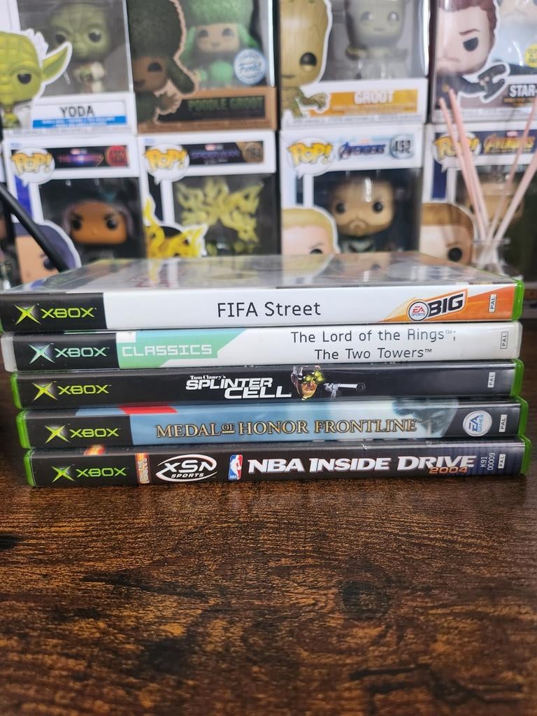 5 originele xbox games, 1 speler, Ophalen of Verzenden, Zo goed als nieuw, Vanaf 3 jaar