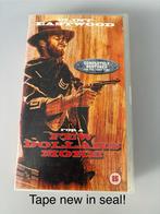 VHS UK: For a Few Dollars More, Clint Eastwood, Tape=New!, Ophalen of Verzenden, Nieuw in verpakking