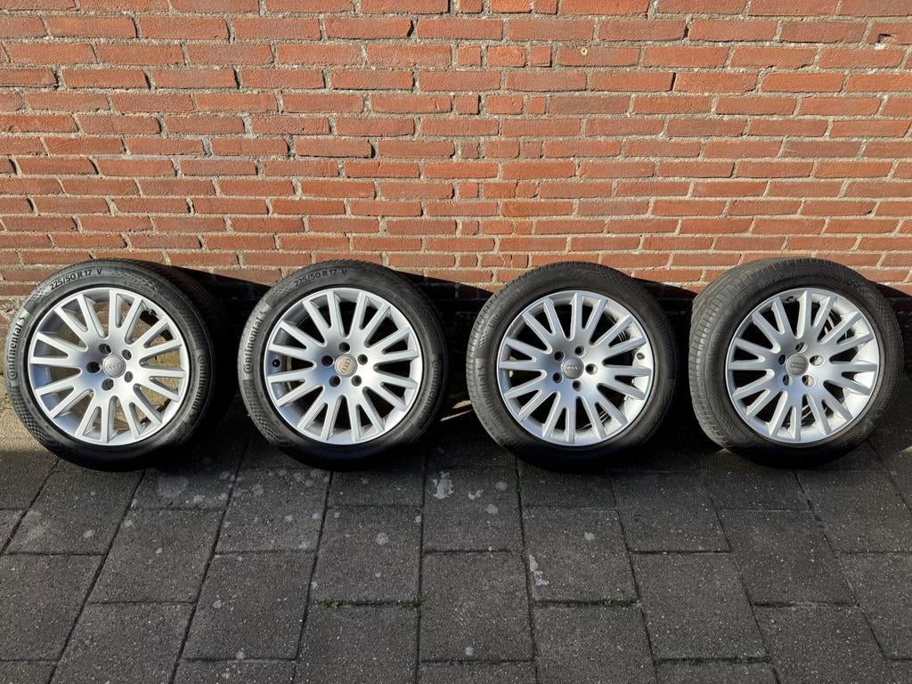 Originele Audi 17 inch velgen, Ophalen, Gebruikt, Banden en Velgen, 17 inch