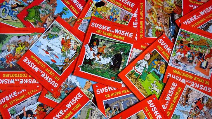 Diverse Suske & Wiskes, Boeken, Stripboeken, Gelezen, Meerdere stripboeken, Ophalen