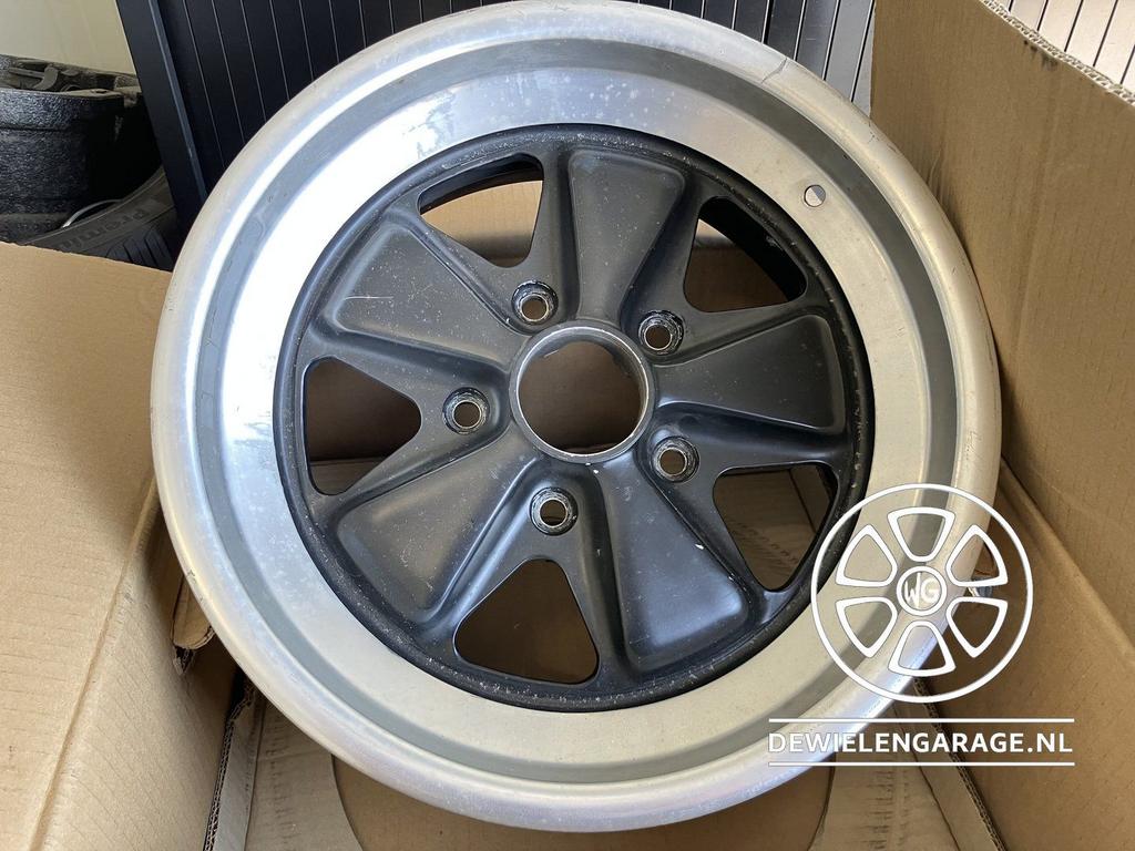 1x Fuchs 16 inch 7J Origineel 5x130 Porsche 16x7 9113612044, Gebruikt, -, -, Ophalen of Verzenden