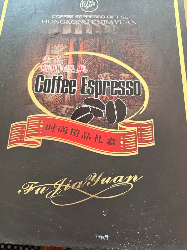 Koffie espresso set met molen en percolator, Witgoed en Apparatuur, Koffiezetapparaten, Overige modellen, Zo goed als nieuw, 2 tot 4 kopjes