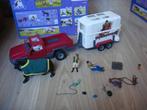 Schleich 42346 Pickup met paardentrailer compleet ALS NIEUW, Ophalen of Verzenden, Zo goed als nieuw