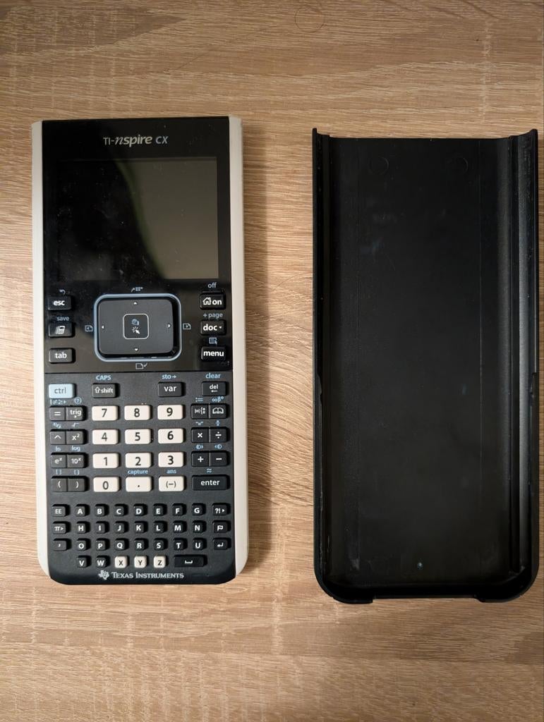 TI-nspire CX grafische rekenmachine, Diversen, Rekenmachines, Ophalen, Grafische rekenmachine, Zo goed als nieuw