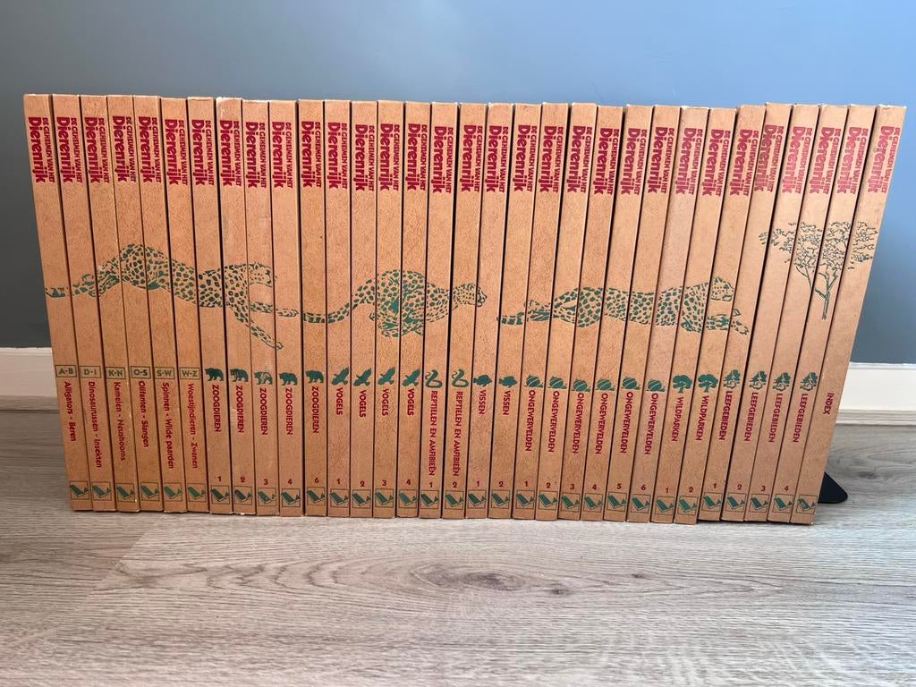 De geheimen van het Dierenrijk, boekenreeks, Boeken, Encyclopedieën, Ophalen, Zo goed als nieuw, Dieren